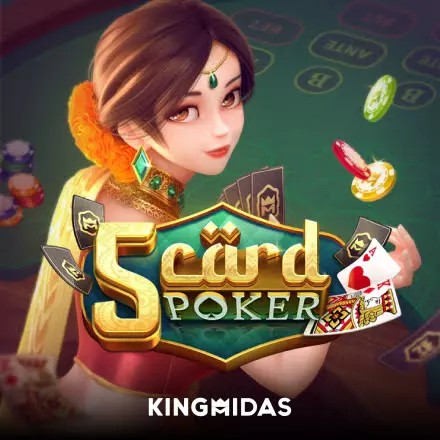 Try 5 Card Poker slot by King Midas on 1redbetcasino.net – logo image