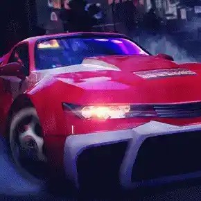 Official Crash Games logo: Adrenaline Rush by Evoplay at 1Redbet