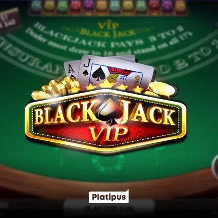 Table Games logo of Blackjack VIP from Platipus at 1Redbet