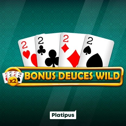 Play Bonus Deuces Wild slot by Platipus on 1redbetcasino.net