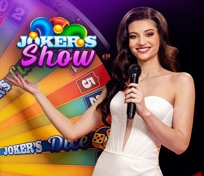 Try Joker’s Show slot by Skywind Group on 1redbetcasino.net – logo image