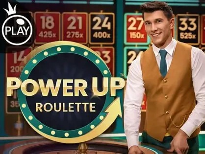 Enjoy Power UP Roulette by Pragmatic Play – logo hosted on 1redbetcasino.net