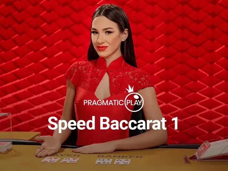 Speed Baccarat slot icon by Atmosfera, available at 1Redbet