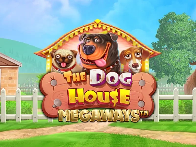 The Dog House Megaways logo by Pragmatic Play at 1Redbet